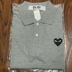 CDG Short Sleeve Collared Shirt (NWT)